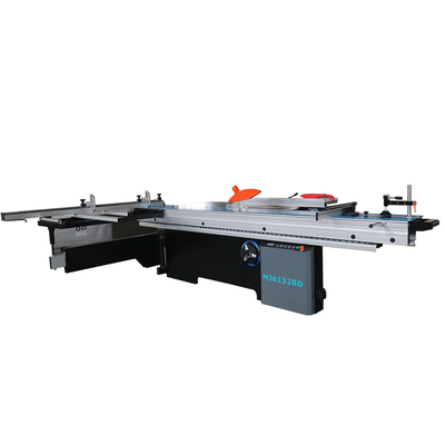 قدرت 8000rpm سرعت تیغه چوب کاری میز کشویی چنگال با پورت استخراج گرد و غبار و ولتاژ 220V / 380V